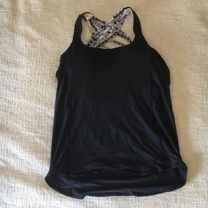 Black and white polkadot bra top